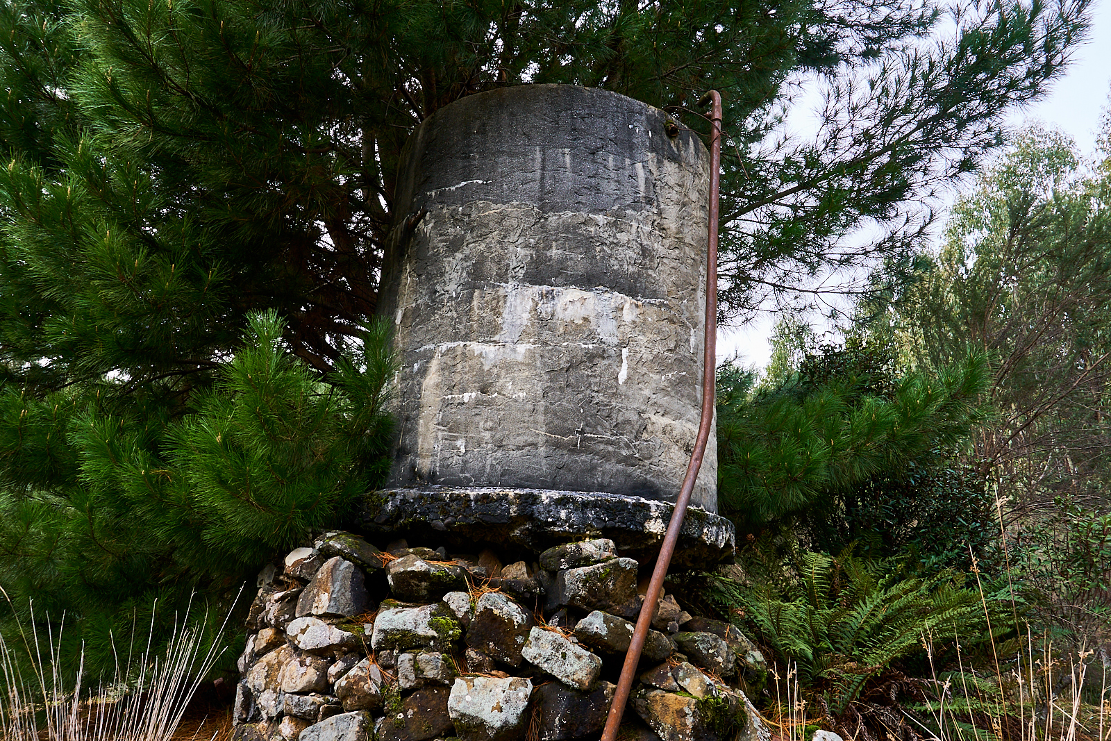 west takone post office water tank Tassietravels